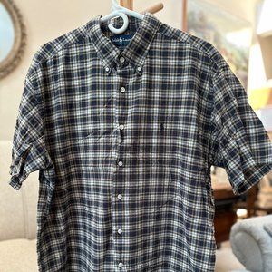 Polo Ralph Lauren Short Sleeve Button Down Shirt. XL.